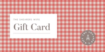 The Shearers Wife Gift Card - THE SHEARER'S WIFE