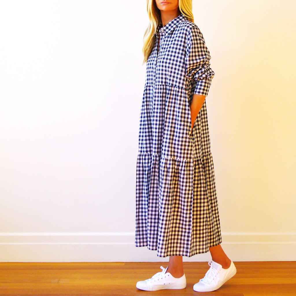 Cate Gingham Dress - THE SHEARER'S WIFE