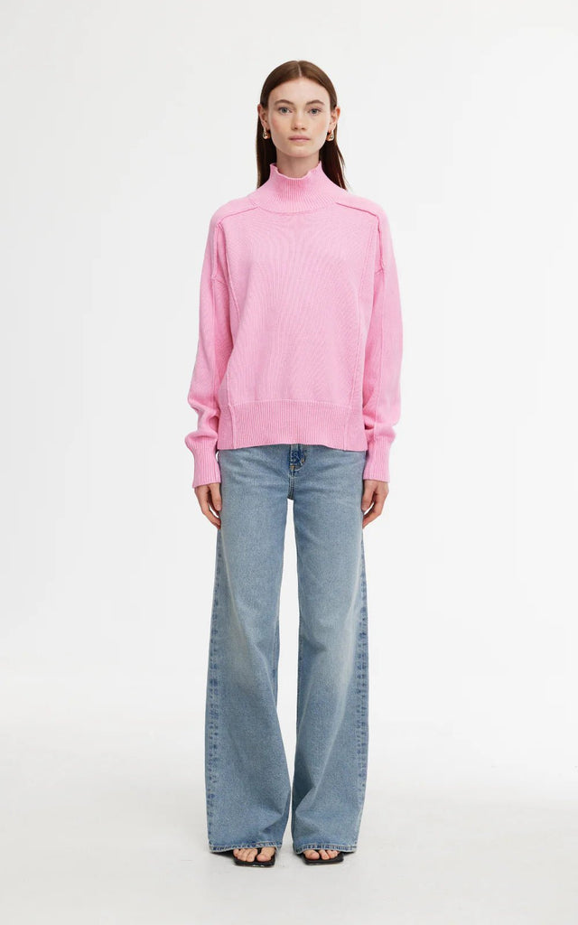 Mae Jumper - Pink - THE SHEARER'S WIFE