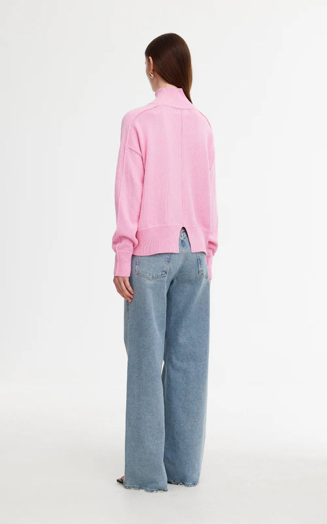 Mae Jumper - Pink - THE SHEARER'S WIFE