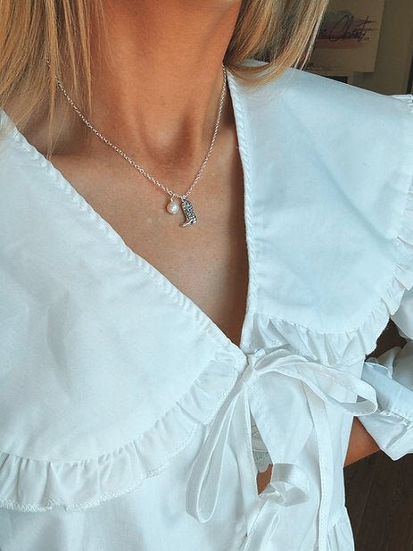 Winona Cowboy Boot Necklace - THE SHEARER'S WIFE