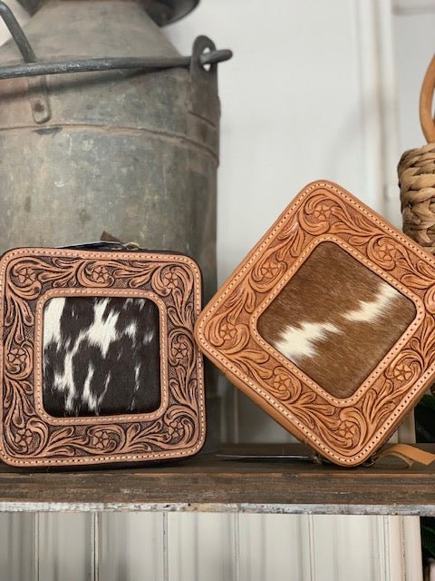 Clementine Cowhide Jewellery Case - THE SHEARER'S WIFE